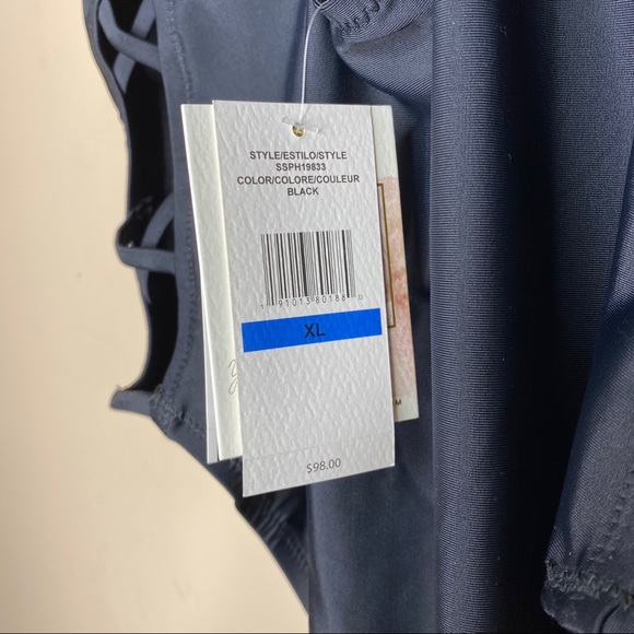 {Jessica Simpson} flirty cutout one-piece swimsuit - Picture 8 of 13